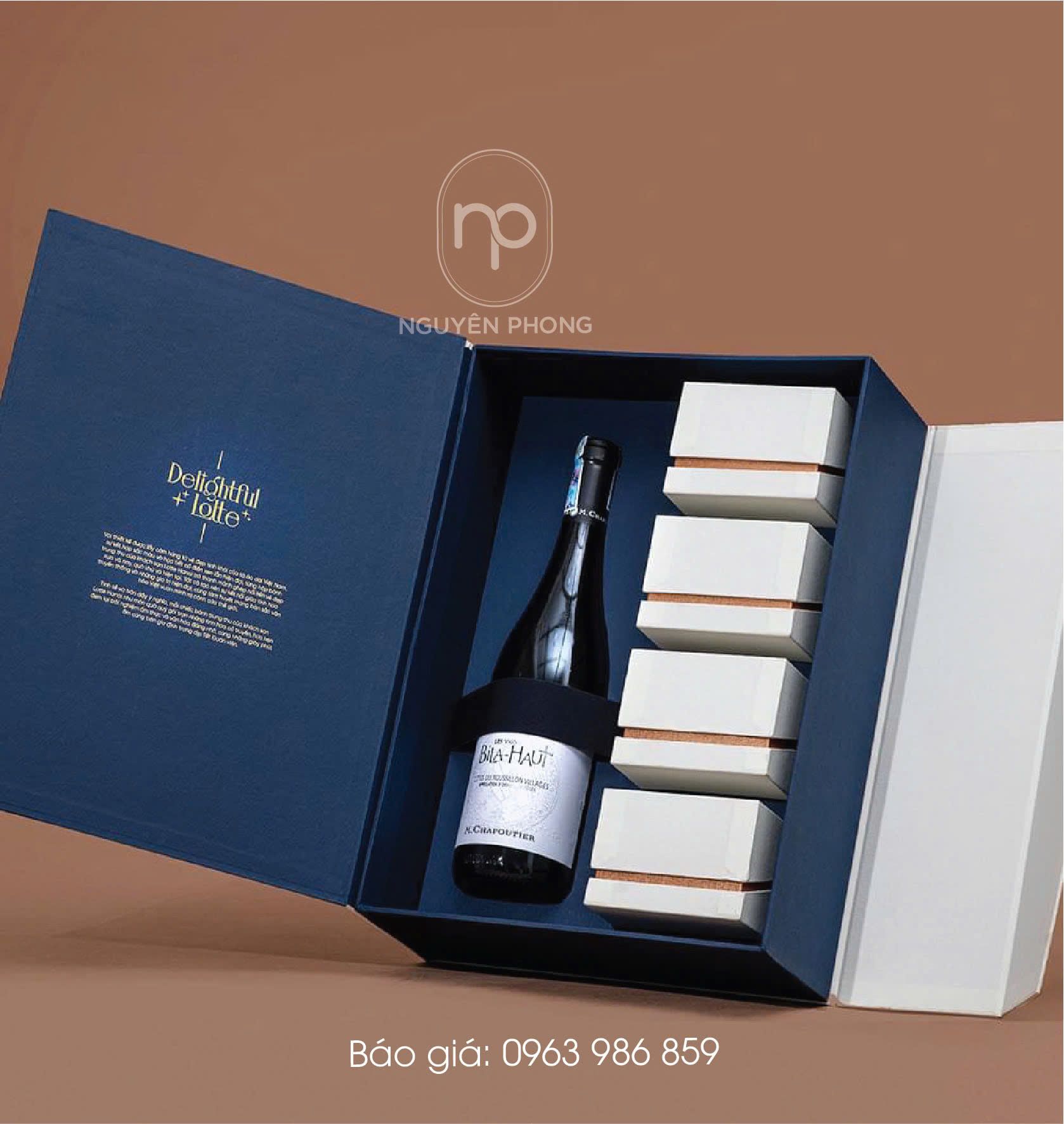 Mẫu hộp giấy đựng rượu bằng hộp carton lạnh
